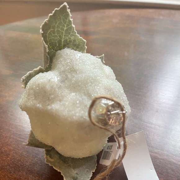 Anthropologie Rare NWT cauliflower glass ornament; so cute! - Picture 2 of 5